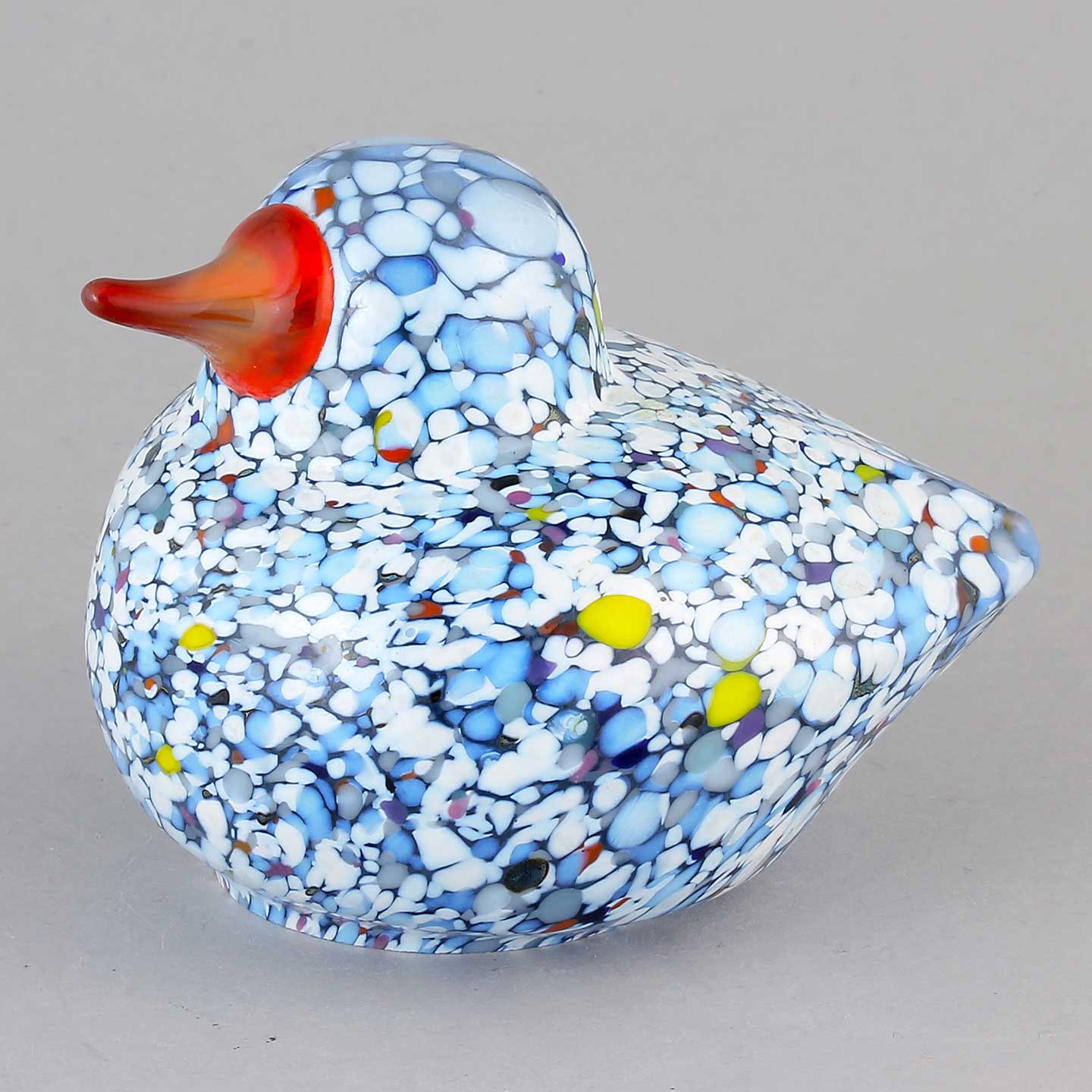 Kosta Boda社　バーティルヴァーリン　マルチカラー　duck 美品 Kosta Boda社 バーティルヴァーリン マルチカラー duck 美品